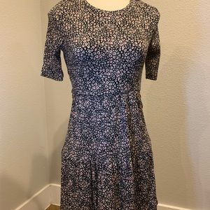 LC Lauren Conrad floral midi dress